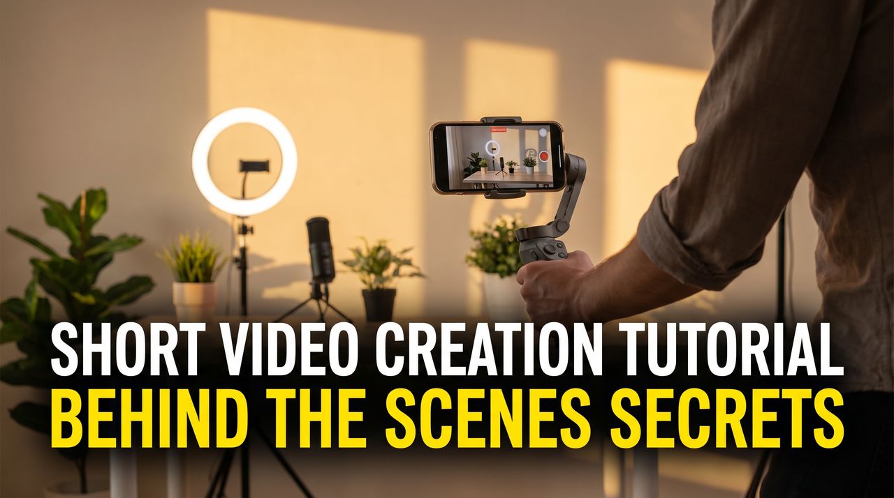 抖阴短视频创作教程